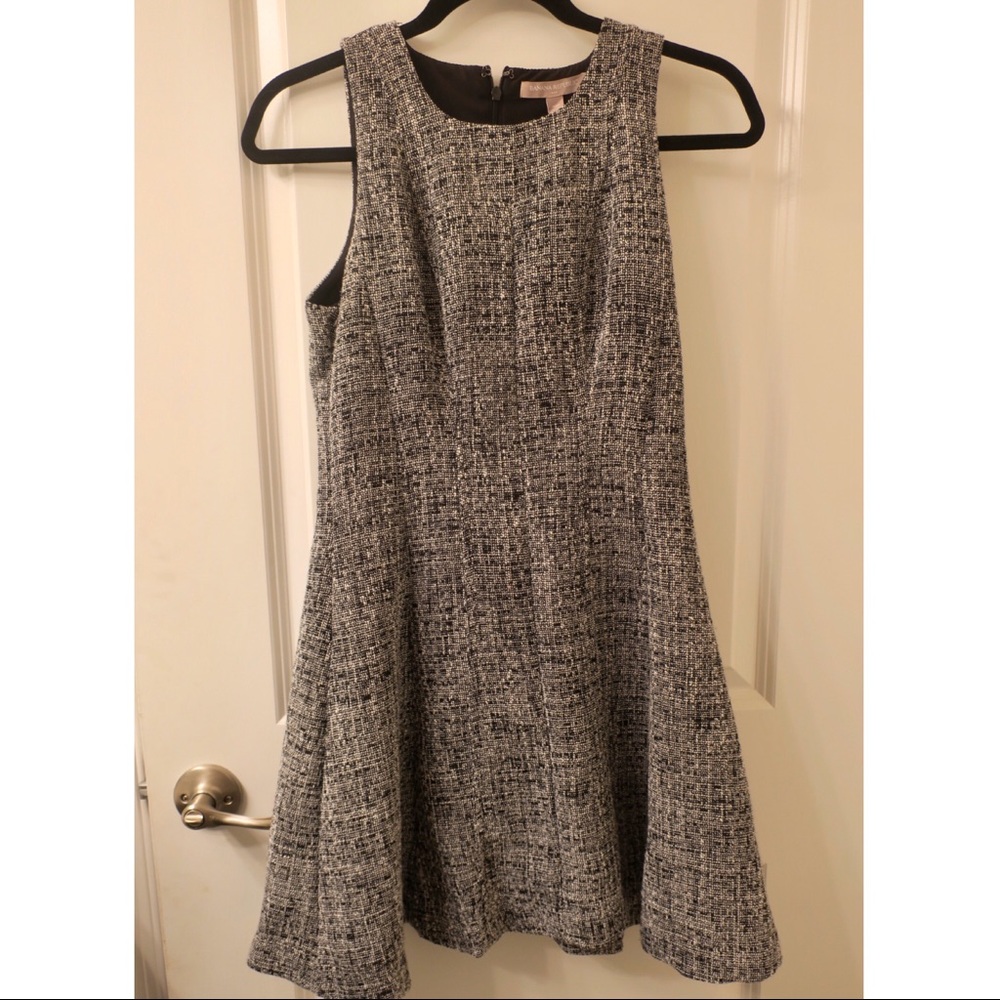 Banana Republic Black &White Tweed Dress